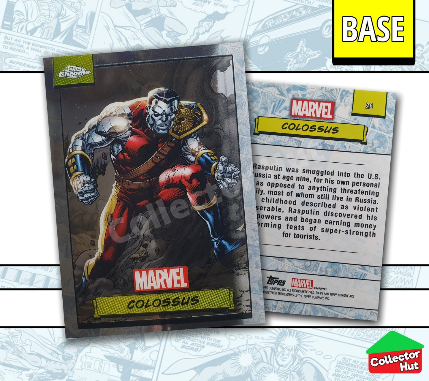 Marvel Topps Chrome 2024 Base Card Collection 1-150 YOU CHOOSE