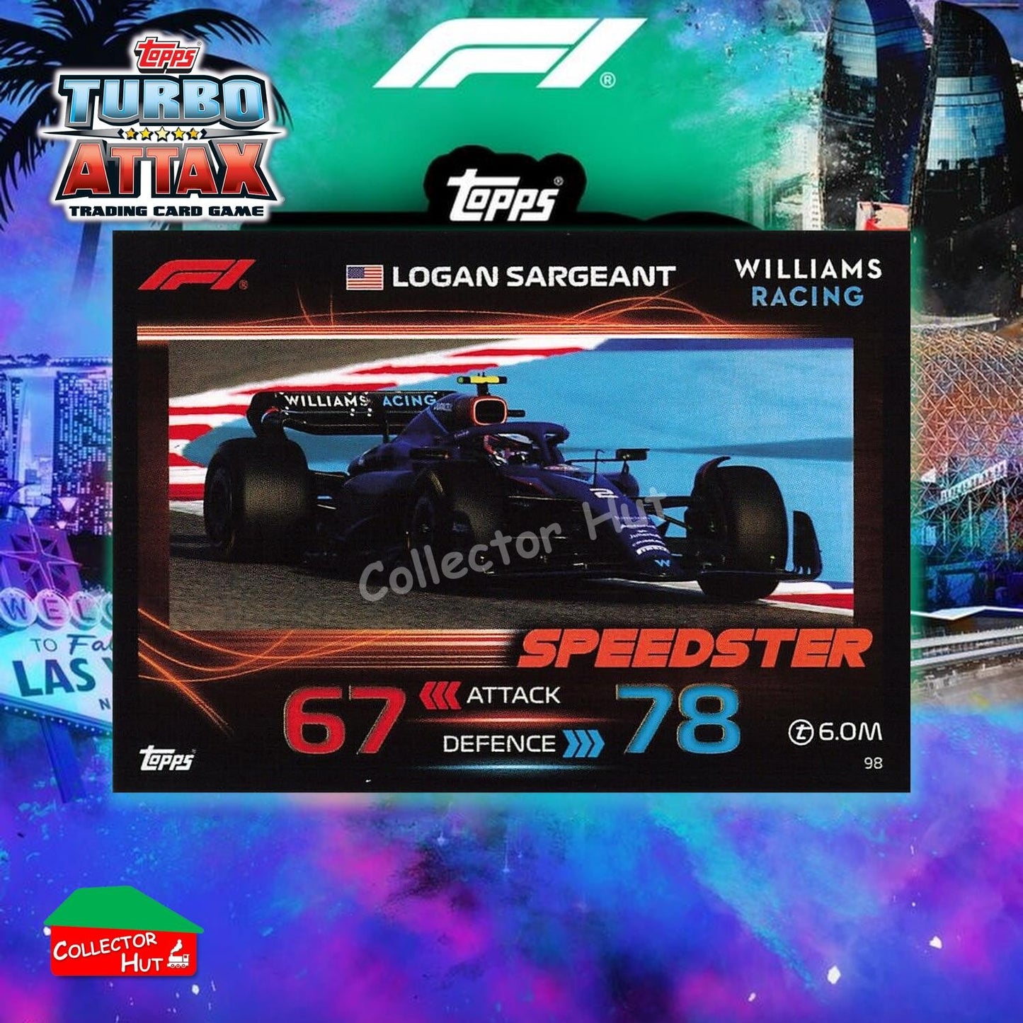 Topps Turbo Attax Formula 1 F1 2023 2023/24 Base Cards #1 - #171