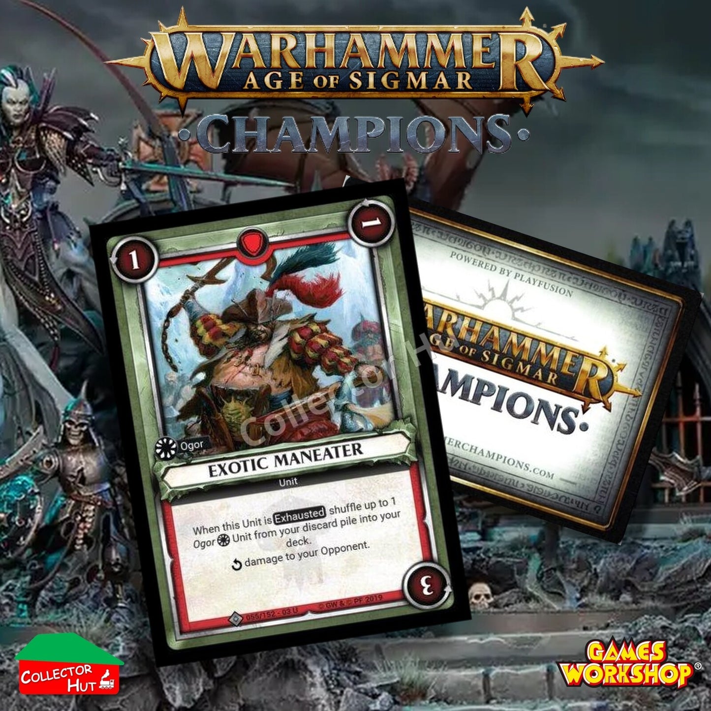 Warhammer Age of Sigmar: Champions Wave 3 SAVAGERY Trading Cards CHOOSE SINGLES