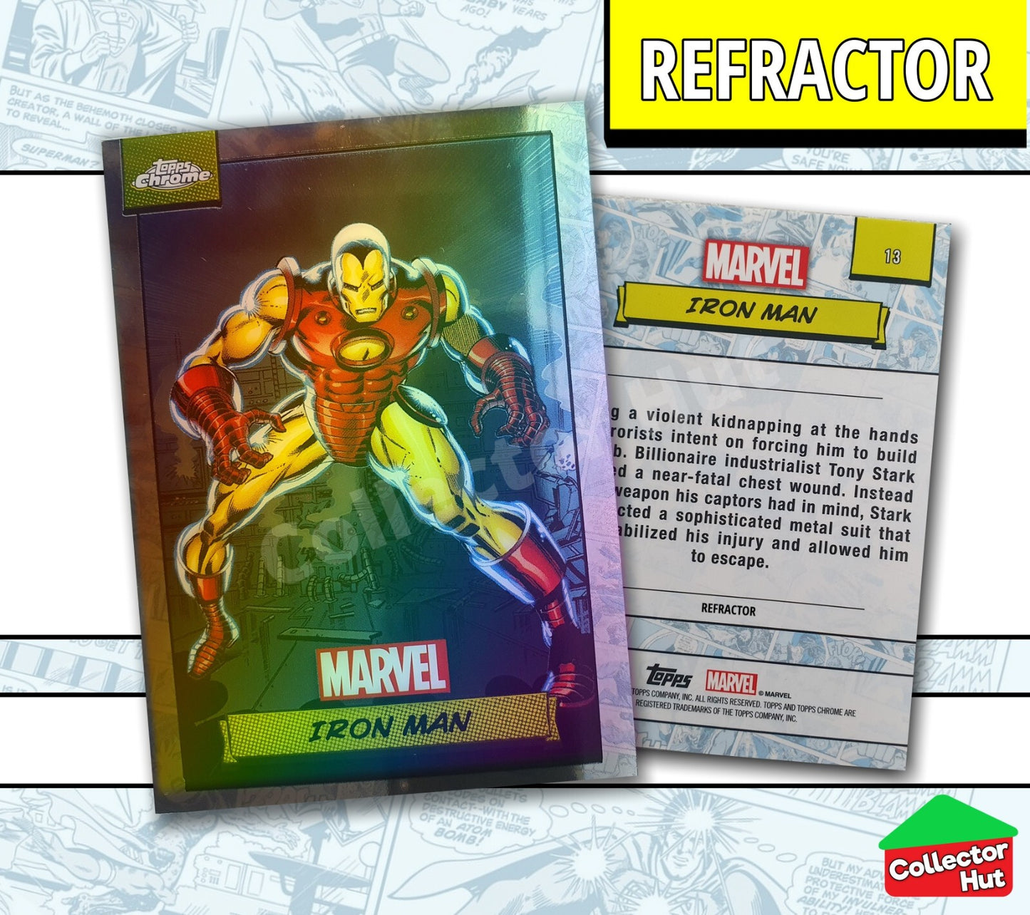 Marvel Topps Chrome 2024 REFRACTOR Card Collection YOU CHOOSE