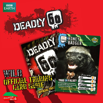 CBBC Deadly 60 WILD Trading Cards  Choose Your Cards