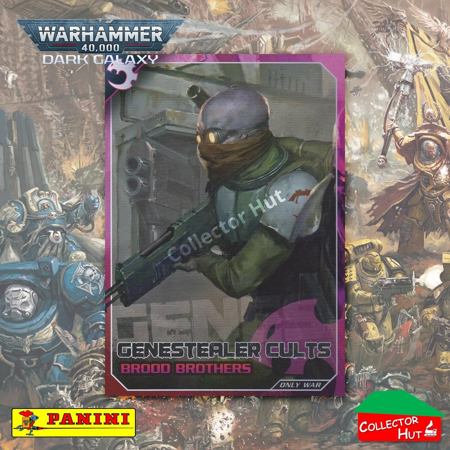 PANINI Warhammer 40,000 Dark Galaxy Only War Base Trading Cards #1-225