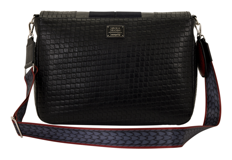 Loungefly House of the Dragon Targaryen Crossbody Messenger Bag