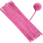 Chenille Craft Stems Pipe Cleaners 20pcs 30cm x 6mm Long Flexible Craft Supplies