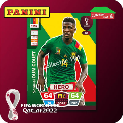 Panini Adrenalyn XL Qatar World Cup 2022 Trading Cards BASE SET #28-144