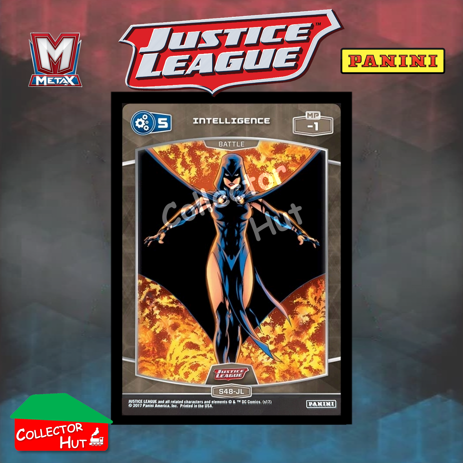 Panini MetaX DC Justice League Cards S1-S72 Choose Your Singles