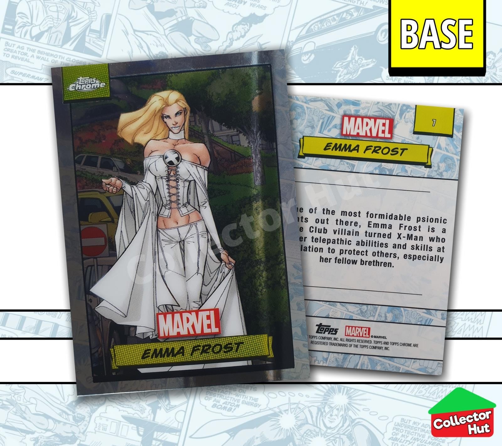 Marvel Topps Chrome 2024 Base Card Collection 1-150 YOU CHOOSE