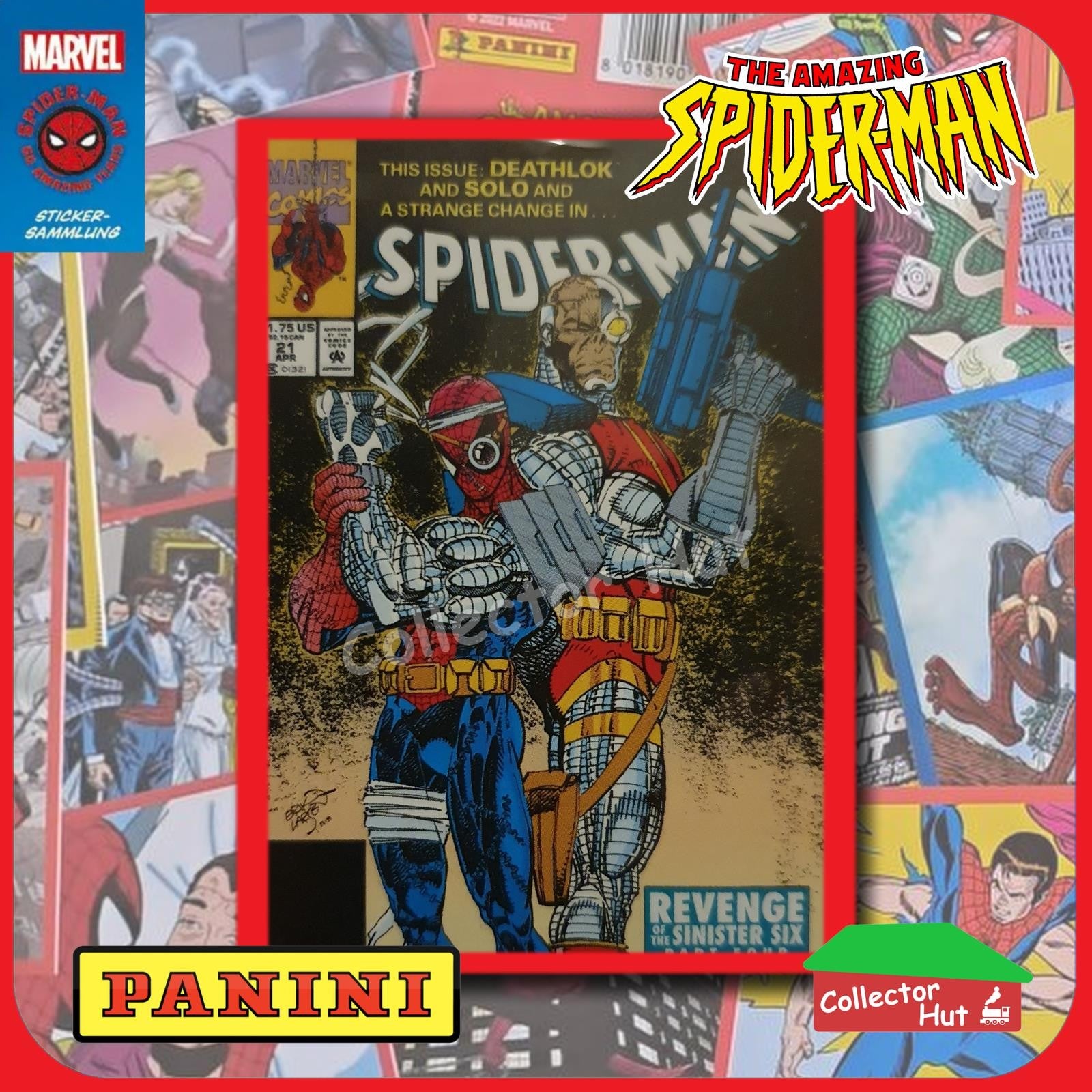 Panini The Amazing Spider-Man 60th Anniversary Sticker Collection Singles