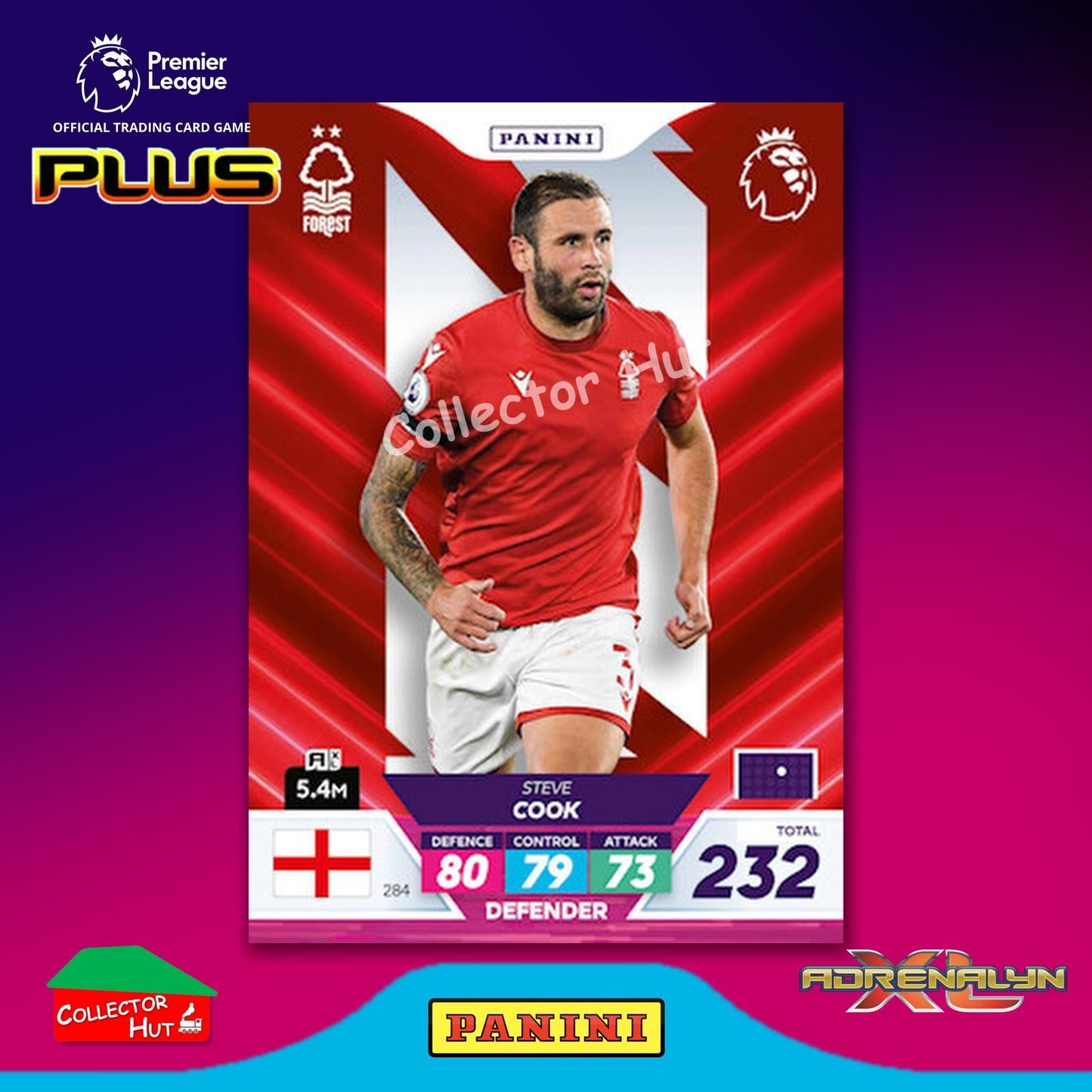 Panini Premier League Adrenalyn XL PLUS 2023 2022/23 Base Cards #190 - #369