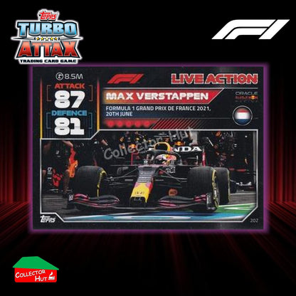 Topps Turbo Attax Formula 1 F1 2022 #136-279 Base Cards YOU CHOOSE