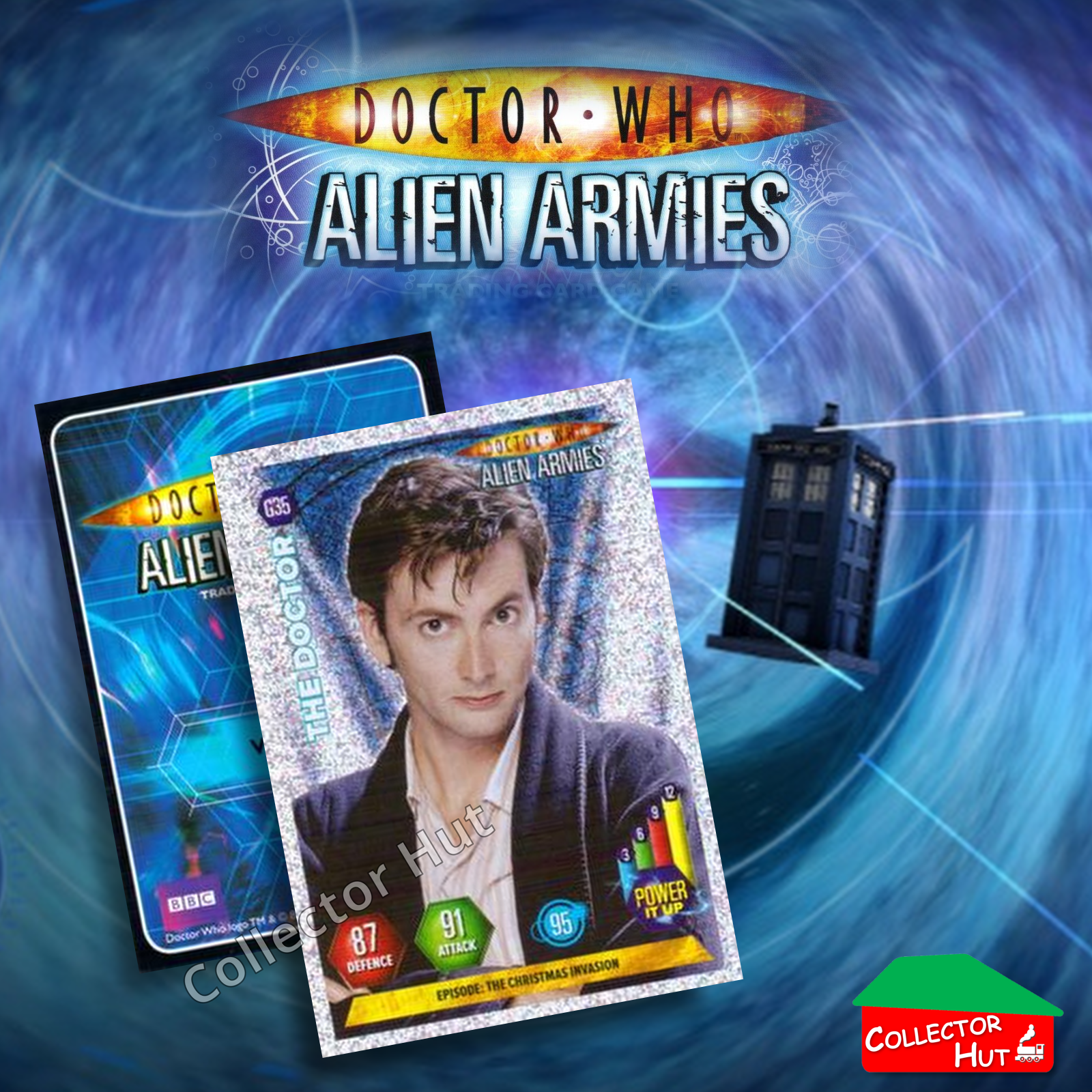 DOCTOR WHO Alien Armies Trading Cards Glitter Super Emboss Foil Cards