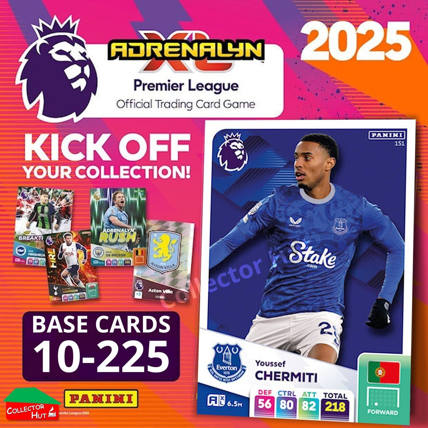 Panini Adrenalyn XL Premier League 2025 2024/25 Base & Foils #10-225