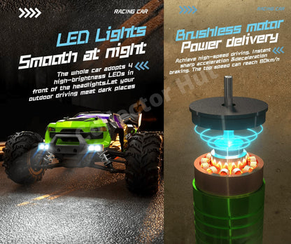 ZLL SG116 Beast Pro / Max High Speed Off Road RC Dirt Buggy 40-80kmH