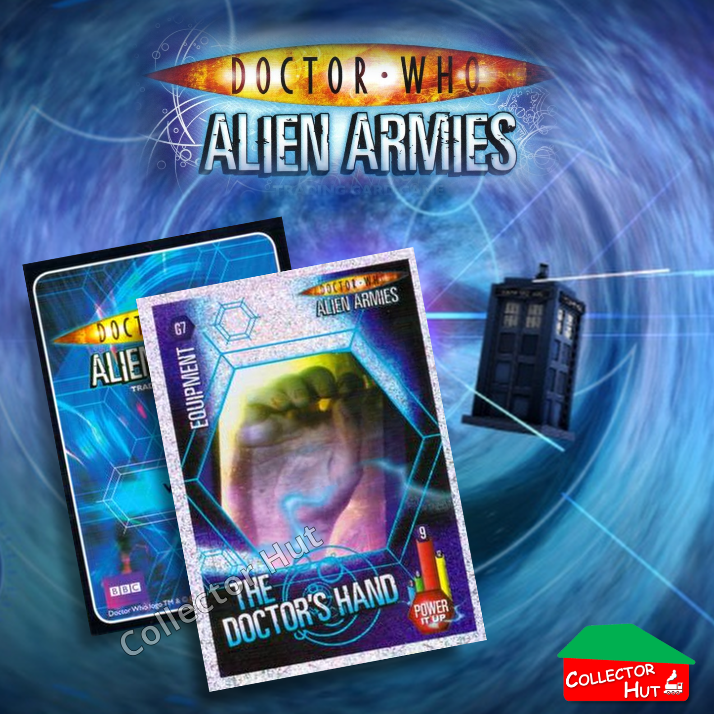 DOCTOR WHO Alien Armies Trading Cards Glitter Super Emboss Foil Cards