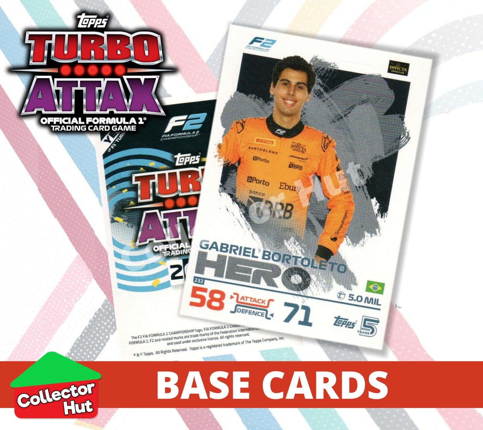 Topps Turbo Attax Formula 1 F1 2024 #167-312 Base Cards YOU CHOOSE