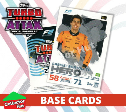 Topps Turbo Attax Formula 1 F1 2024 #167-312 Base Cards YOU CHOOSE