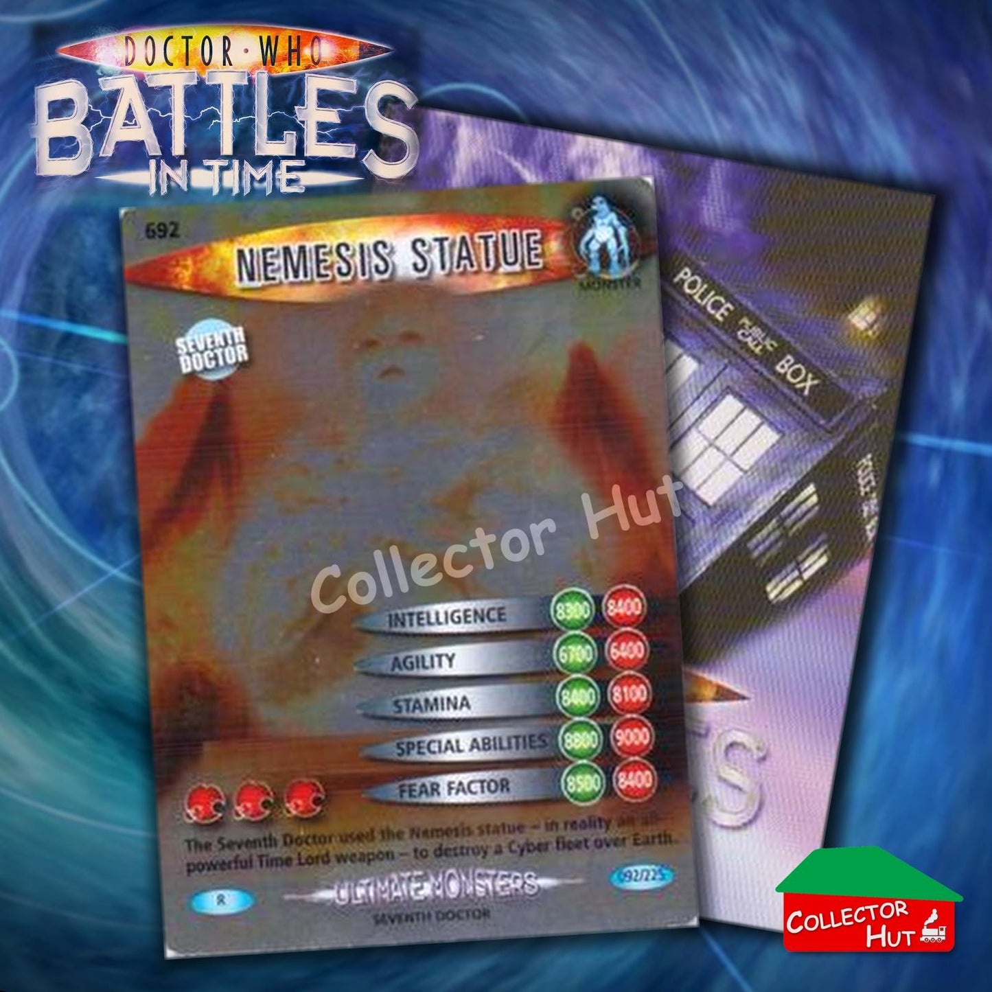 DOCTOR WHO Battles in Time #601-825 ULTIMATE MONSTERS RARE & COMMON Cards