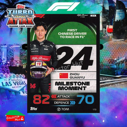 Topps Turbo Attax Formula 1 F1 2023 2023/24 Base Cards #172 - #320