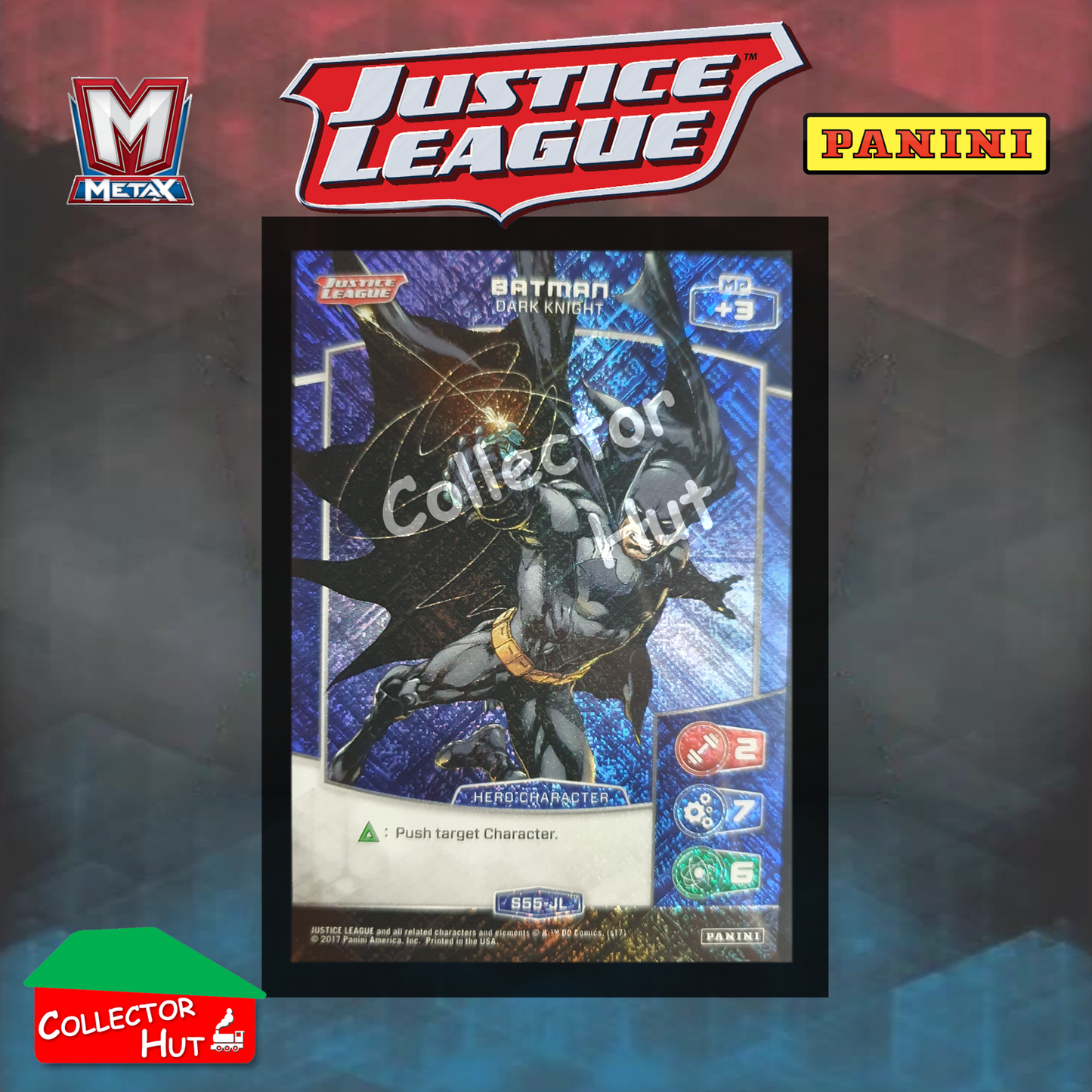 Panini MetaX DC Justice League Foil Cards S1-S72 Choose Your Card