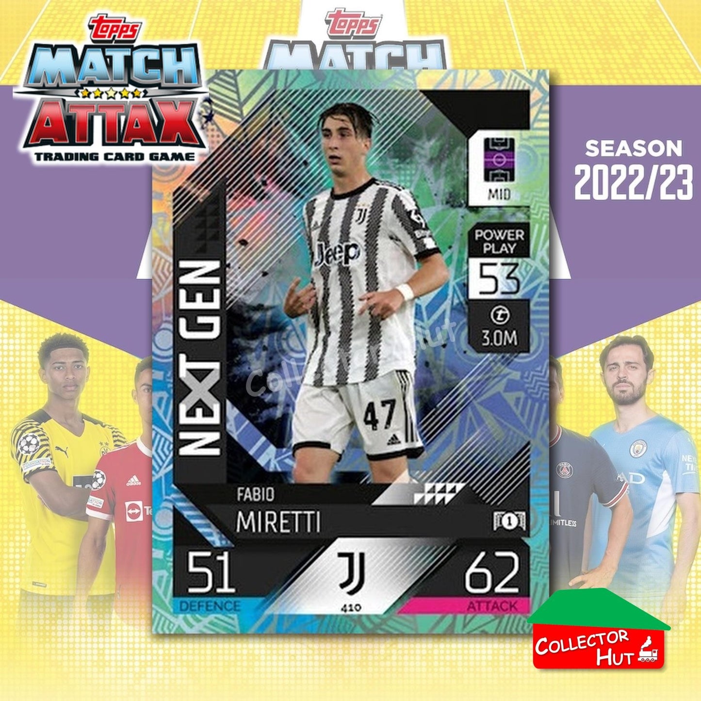 Topps Match Attax EuropA Champions League 2022/23 FOIL LEGEND LIMITED CARDS
