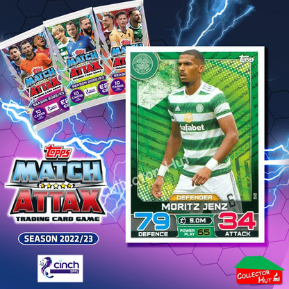 TOPPS MATCH ATTAX SPFL 2022/23 #1-162 Choose Your Card