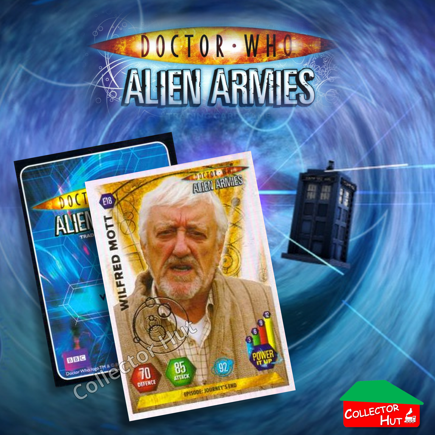 DOCTOR WHO Alien Armies Trading Cards Glitter Super Emboss Foil Cards