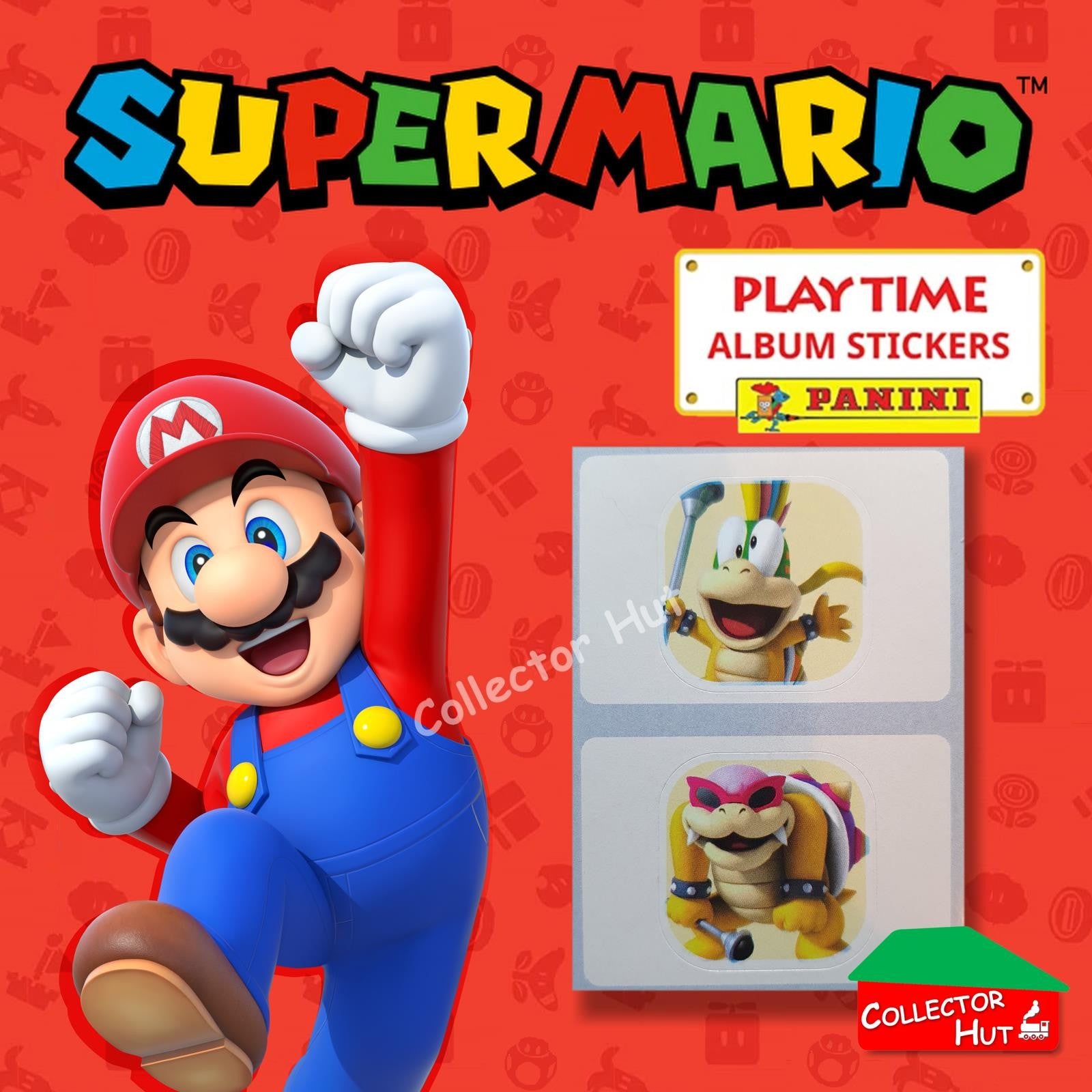 Panini Super Mario Playtime Sticker Collection Singles