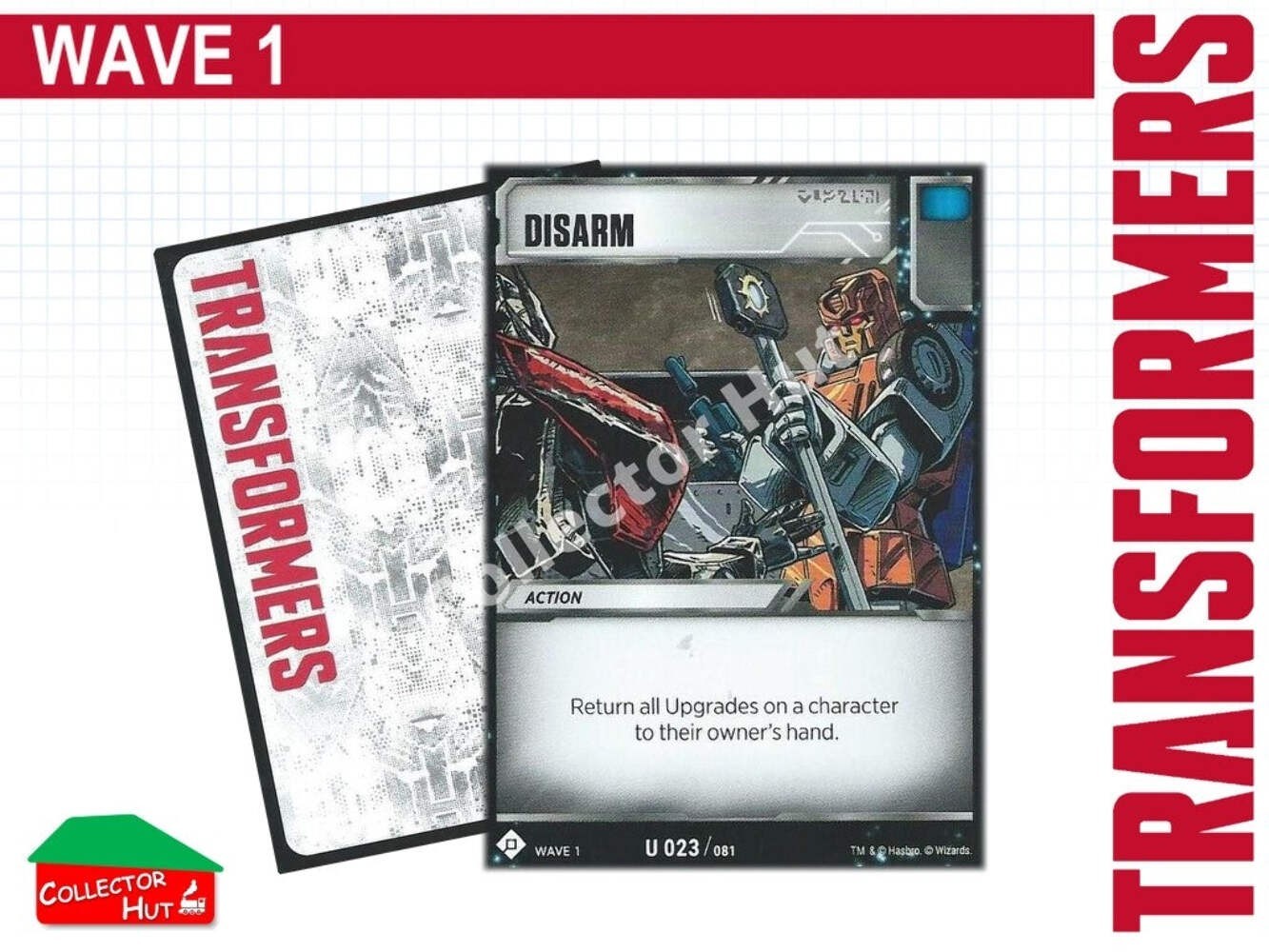 Transformers TCG Wave 1 BATTLE Cards Common/Uncommon