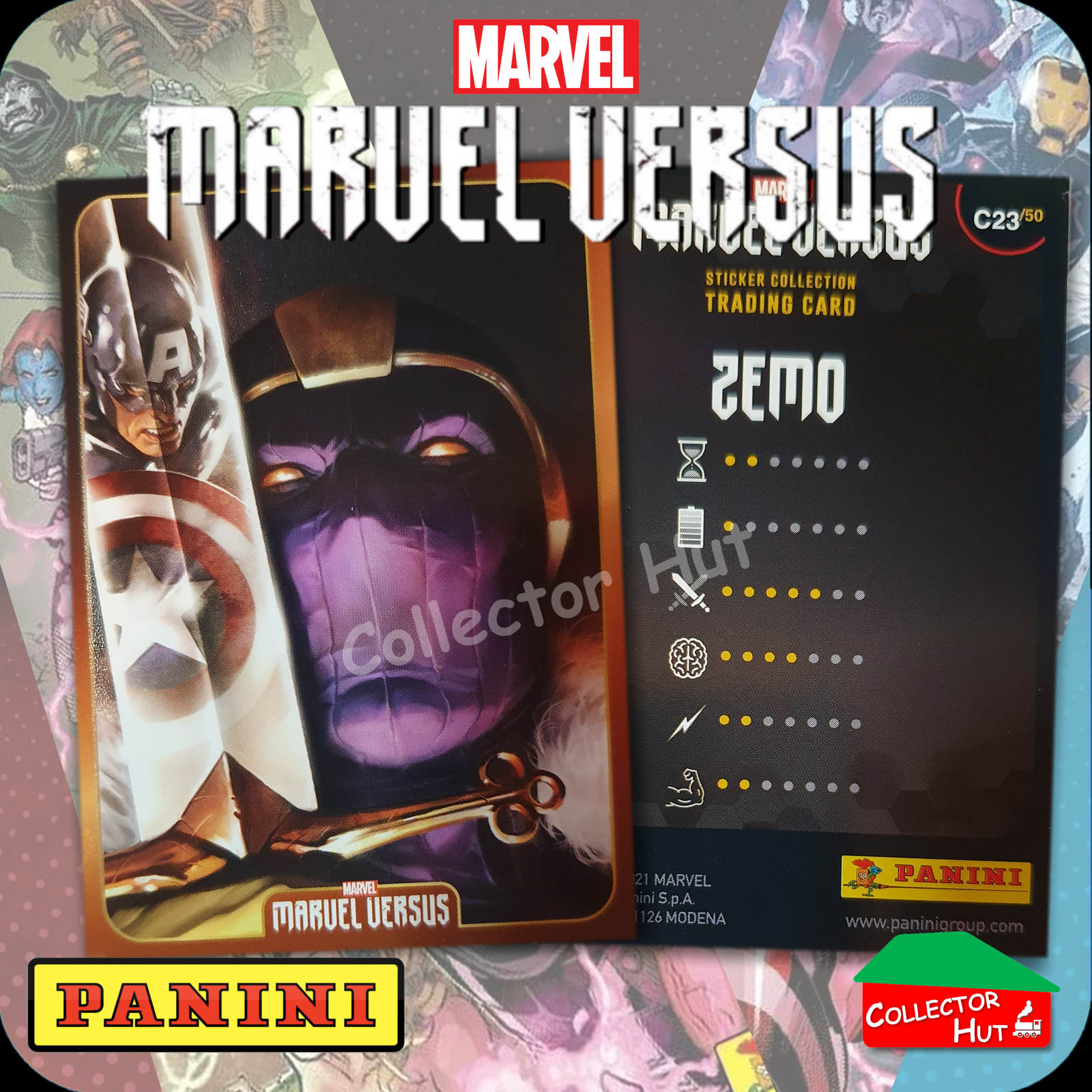 Panini Marvel Versus 2022 Series Trading Cards 1-50 NEW FRESH You Choose