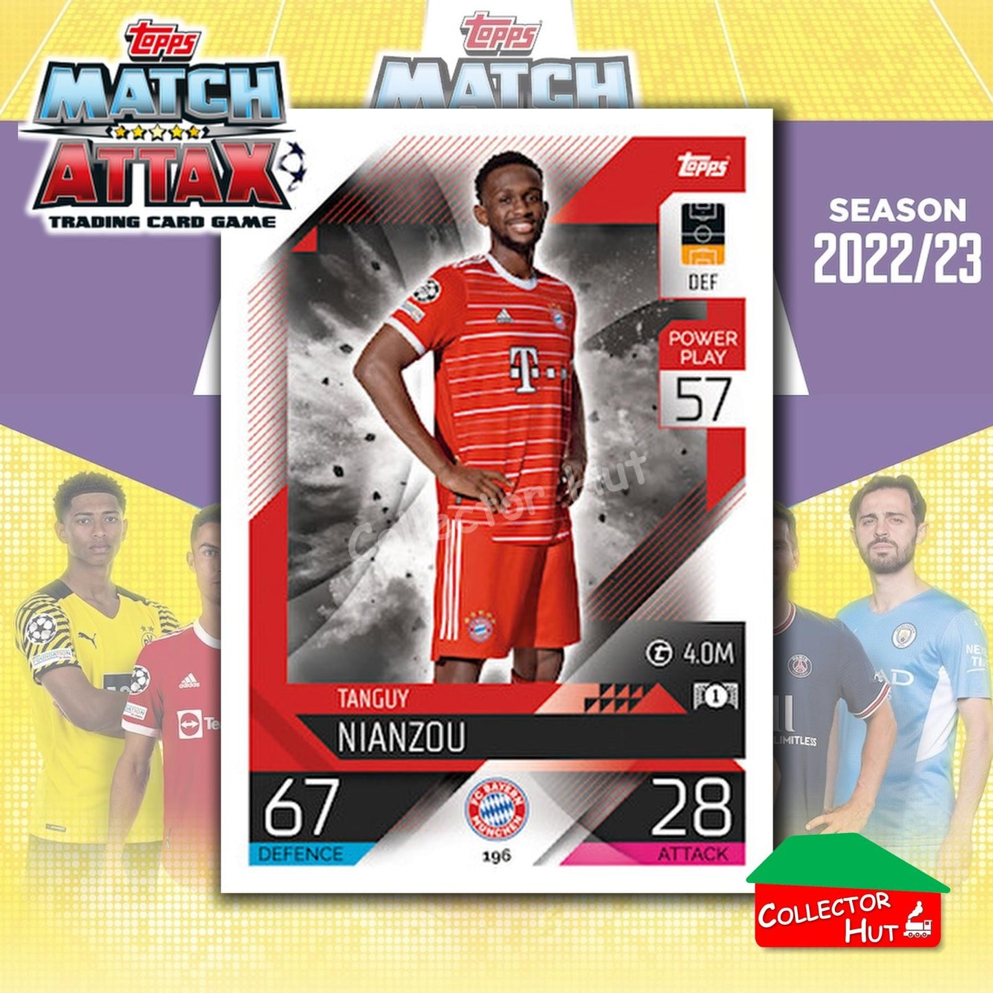 Topps Match Attax Europa Champions League 2022/23 TCG Trading Cards Base 190-387