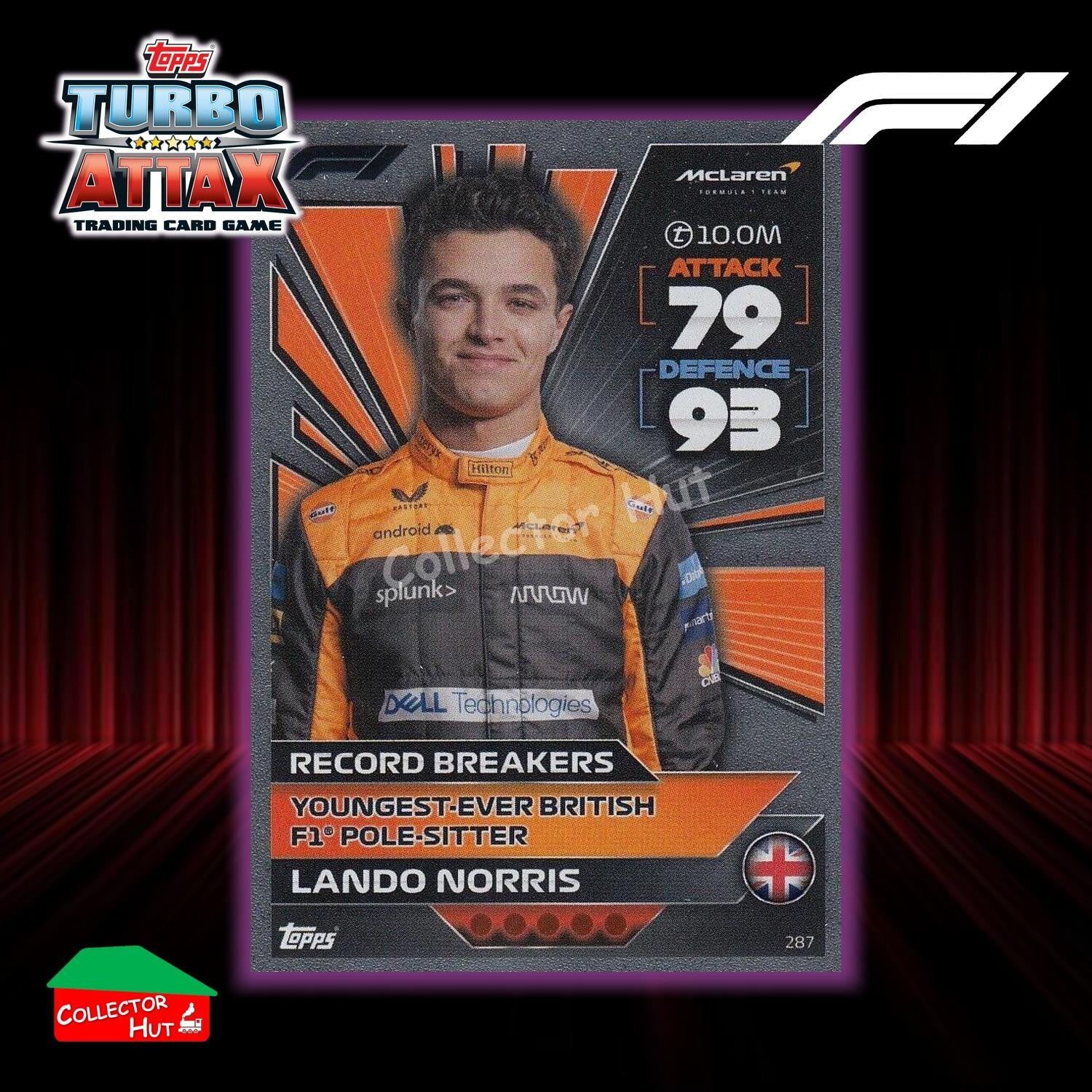 Topps Turbo Attax Formula 1 F1 2022 Limited Edition, 100 Club & Foil Cards