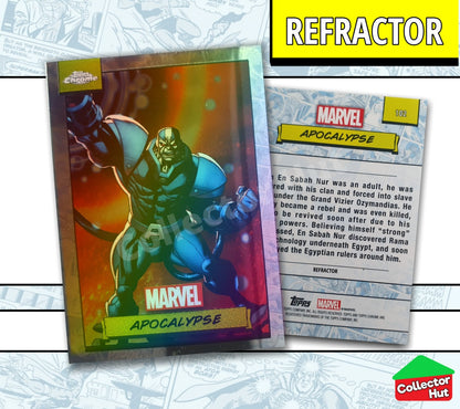 Marvel Topps Chrome 2024 REFRACTOR Card Collection YOU CHOOSE