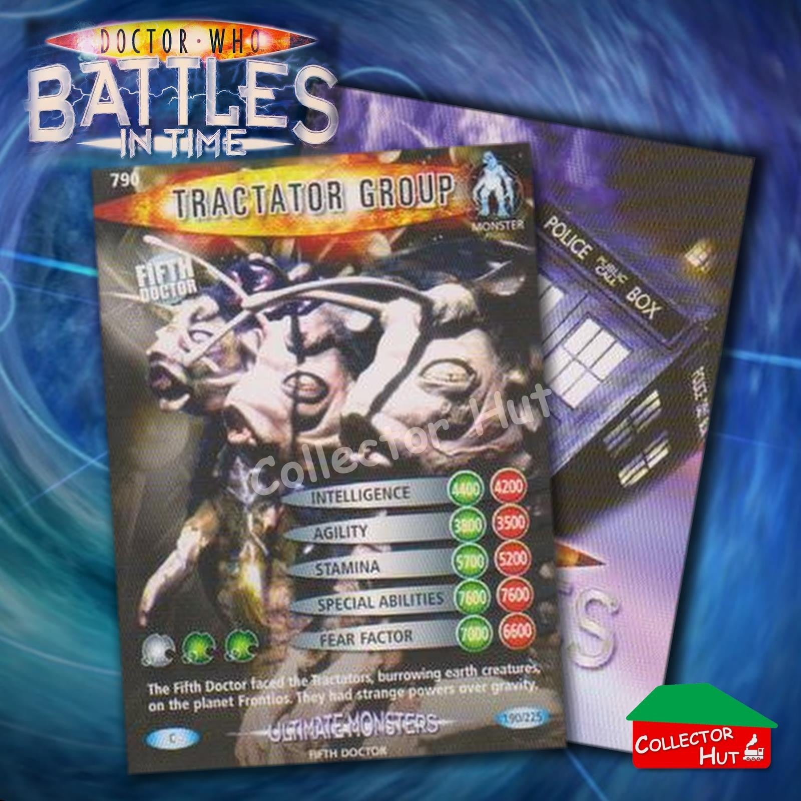 DOCTOR WHO Battles in Time #601-825 ULTIMATE MONSTERS RARE & COMMON Cards