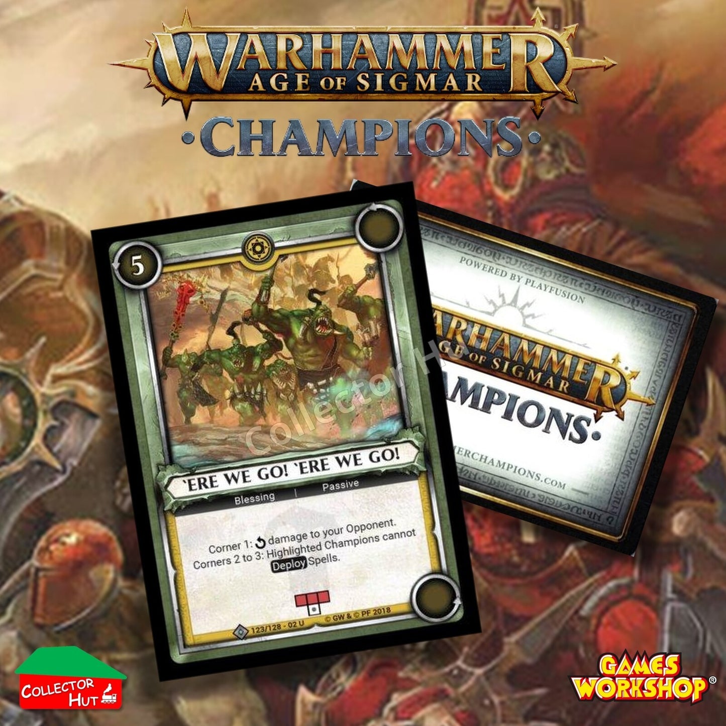 Warhammer Age of Sigmar: Champions Wave 2 ONSLAUGHT Trading Cards CHOOSE SINGLES