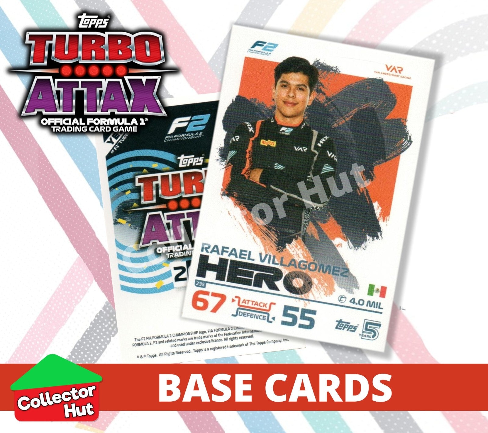 Topps Turbo Attax Formula 1 F1 2024 #167-312 Base Cards YOU CHOOSE