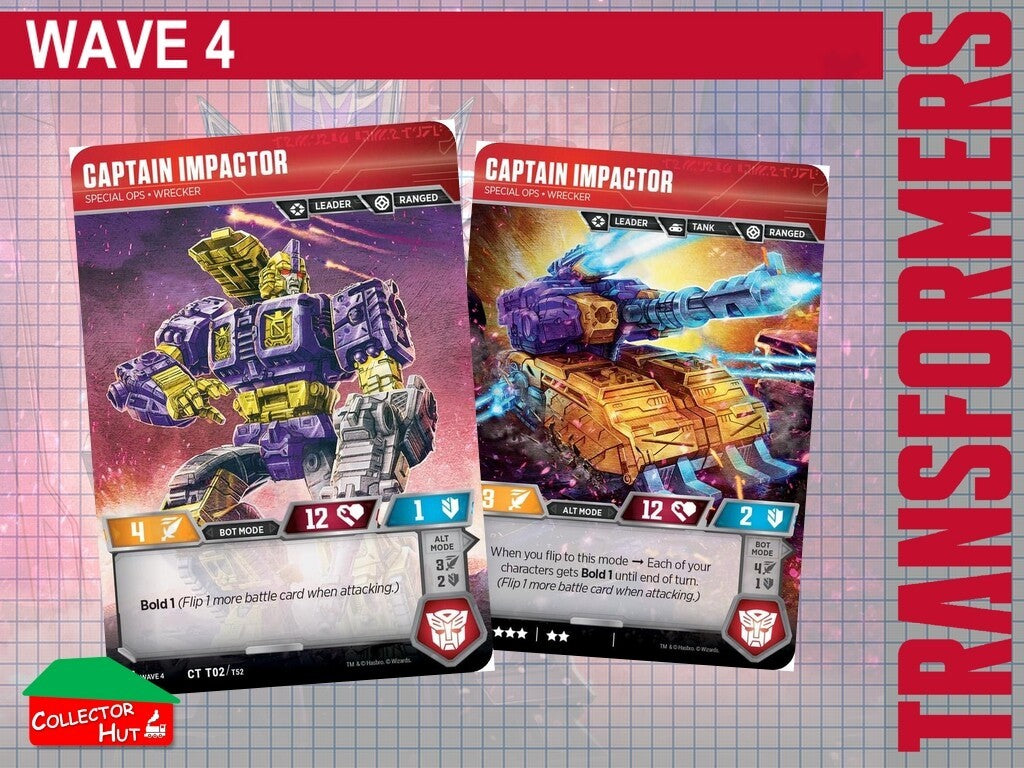 Transformers TCG CHARACTER Trading Cards All Waves