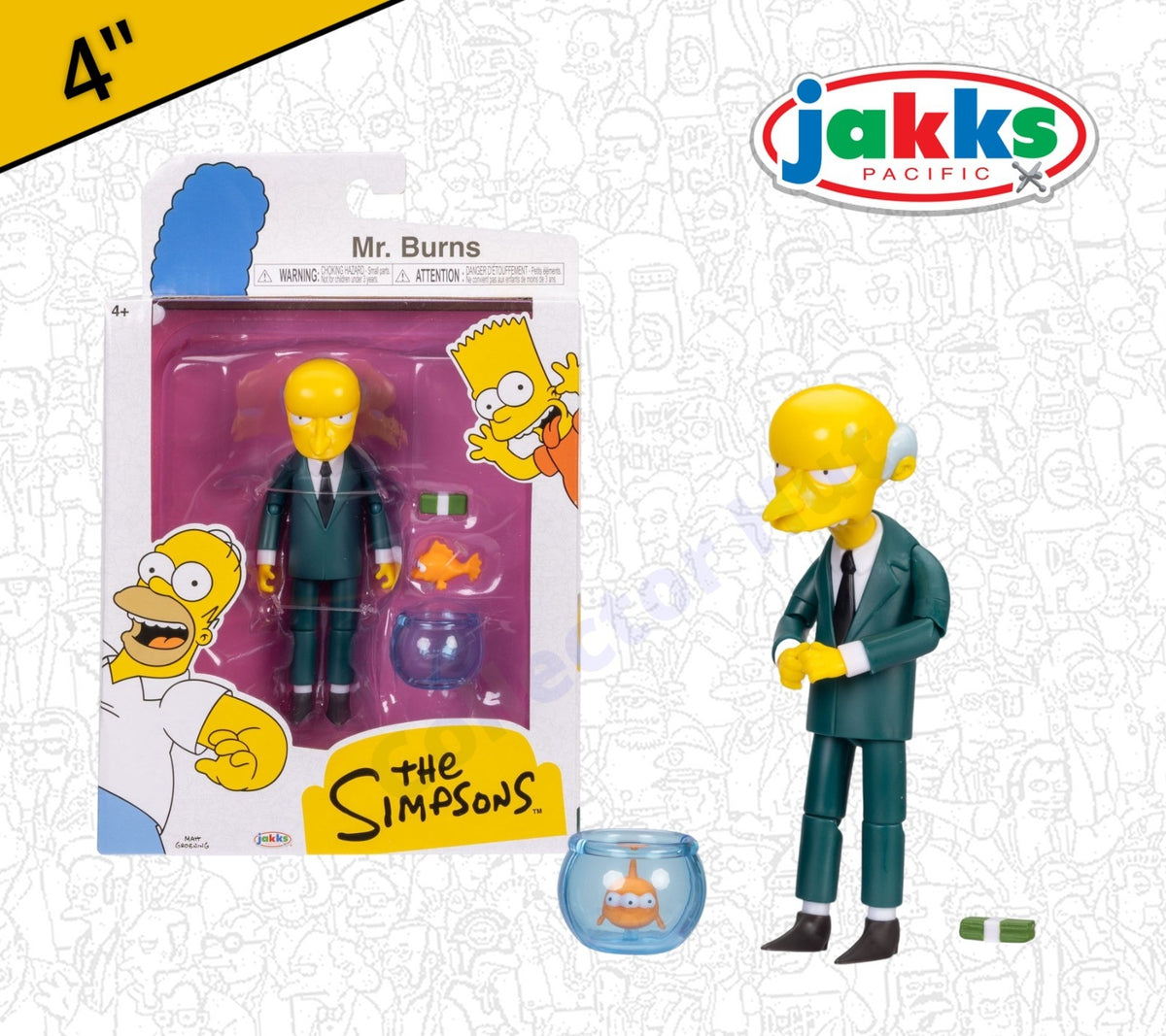 The Simpsons 5" Inch Figures Collection Jakks Pacific