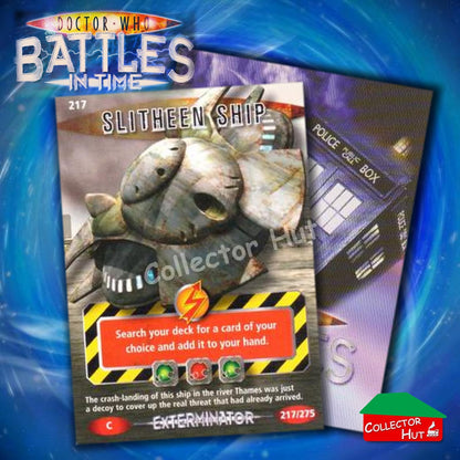 DOCTOR WHO Battles in Time #140-275 EXTERMINATOR RARE & COMMON Cards YOU CHOOSE