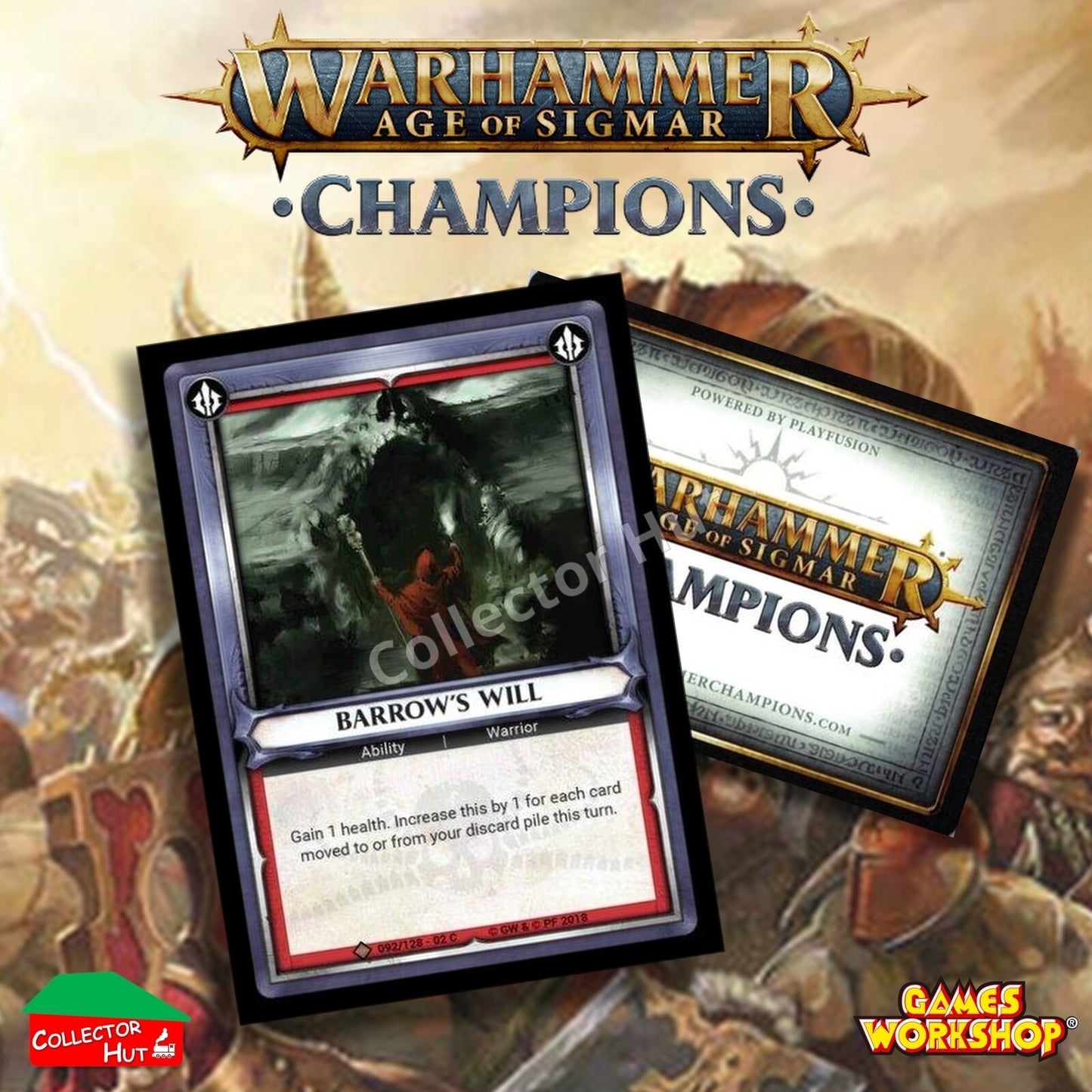 Warhammer Age of Sigmar: Champions Wave 2 ONSLAUGHT Trading Cards CHOOSE SINGLES