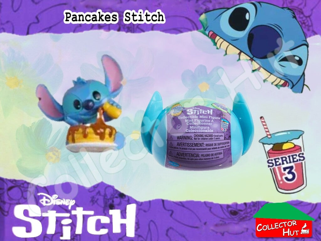 Disney Stitch Feed Me Blind Mini Figures Series 3 (Identified) New & Sealed
