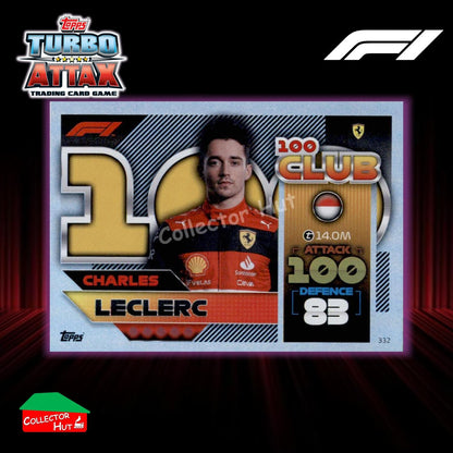 Topps Turbo Attax Formula 1 F1 2022 Limited Edition, 100 Club & Foil Cards