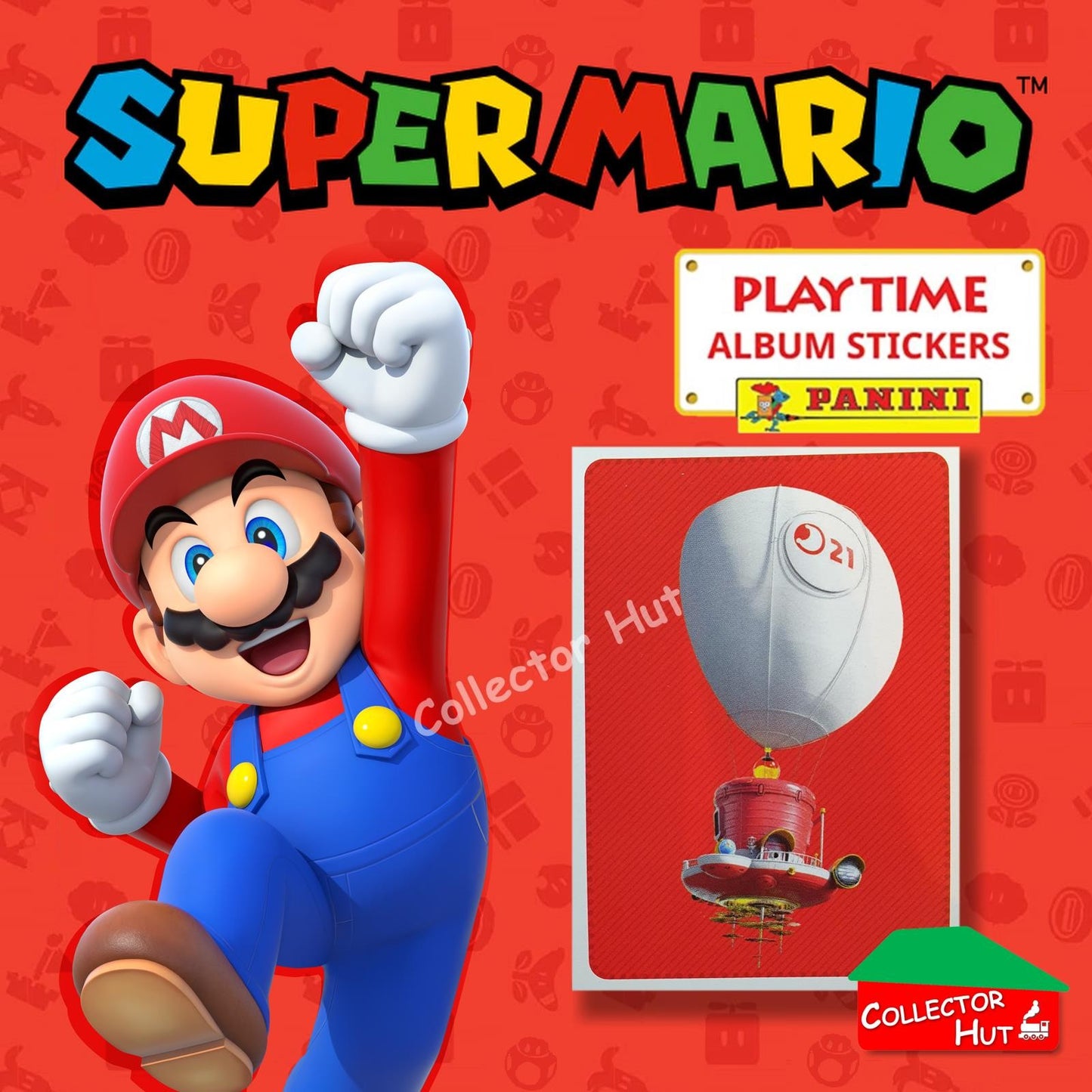 Panini Super Mario Playtime Sticker Collection Singles