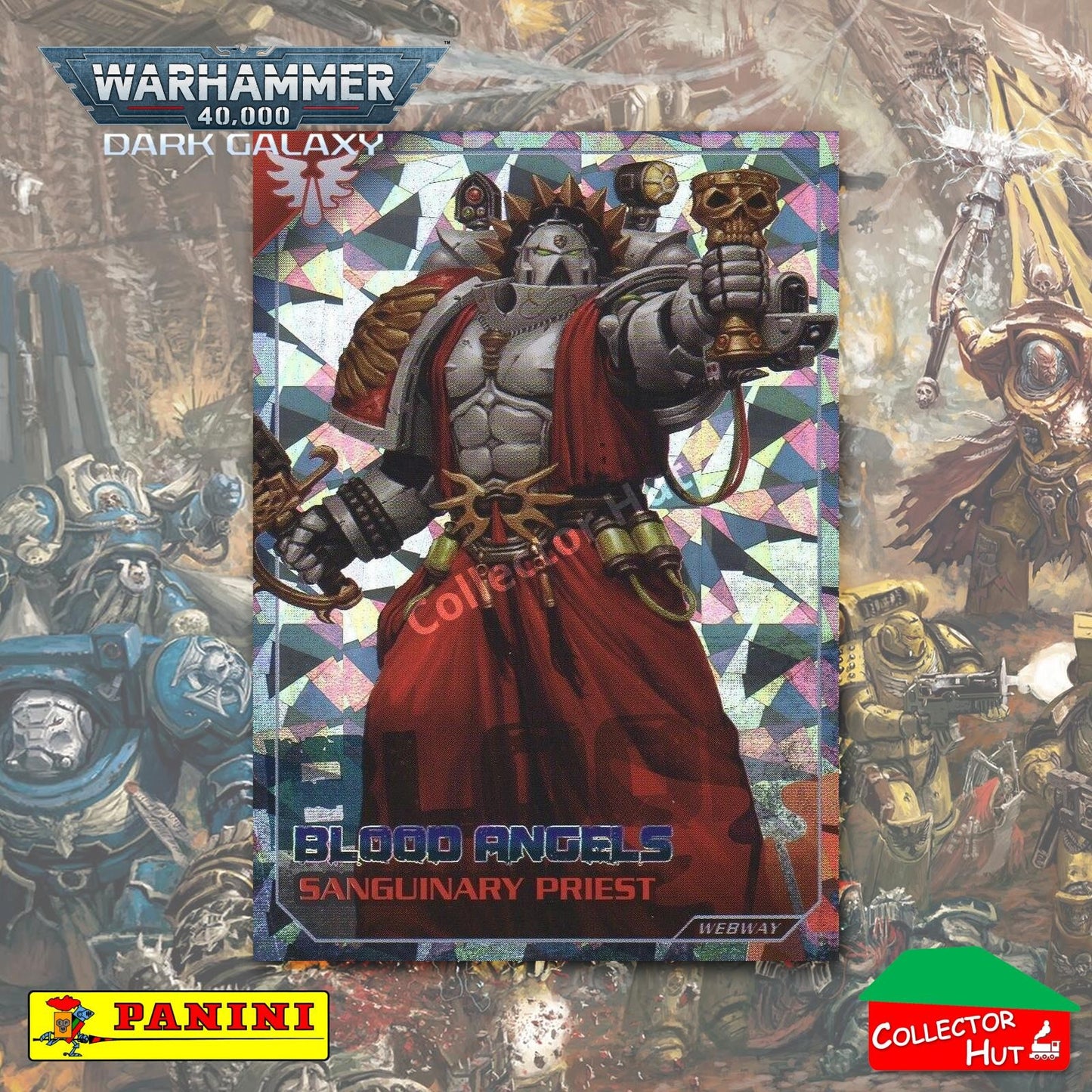 PANINI Warhammer 40,000 Dark Galaxy Webway Inferno Adamantium Limited FOIL Cards