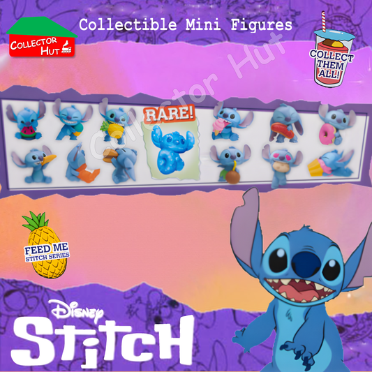 Disney Stitch Feed Me Blind Mini Figures Series 1 (Identified) New & Sealed