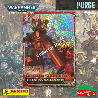 PANINI Warhammer 40,000 Dark Galaxy Parallel Trading Card Crusade Vanguard Purge