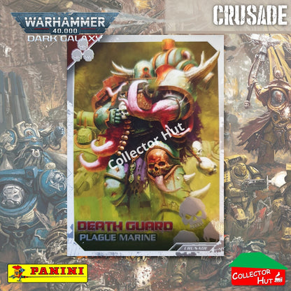 PANINI Warhammer 40,000 Dark Galaxy Parallel Trading Card Crusade Vanguard Purge