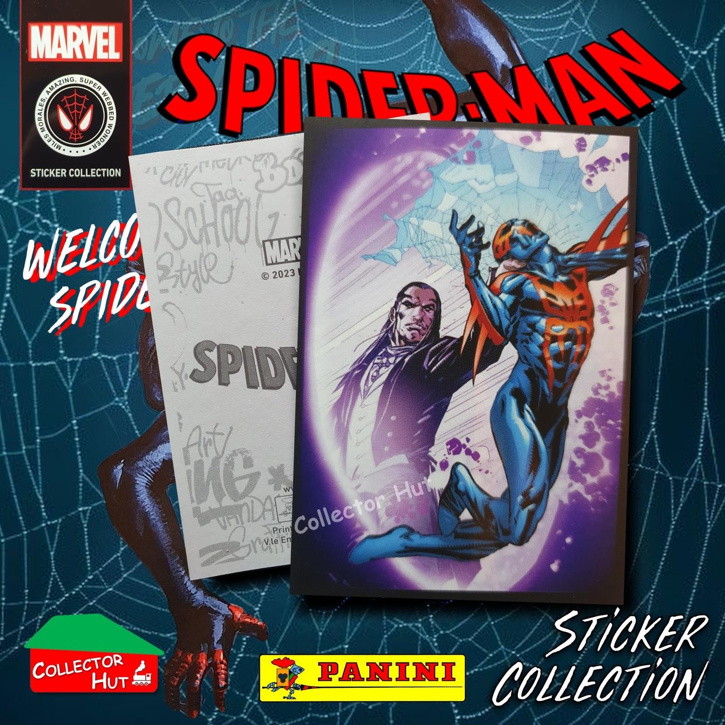 Panini Spider-Man Spider-Verse 2023 Collection Sticker Singles #1-163 & F1-30