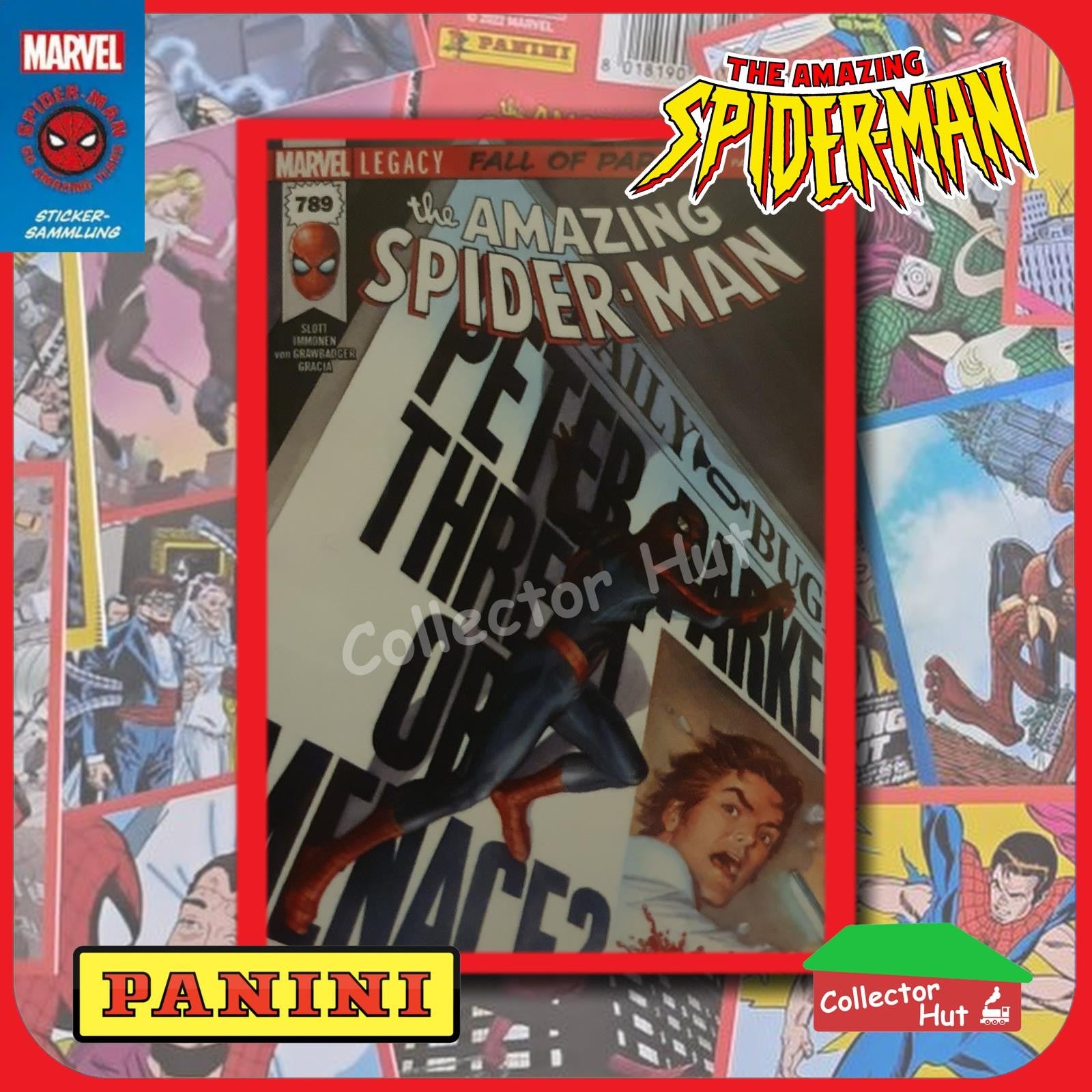Panini The Amazing Spider-Man 60th Anniversary Sticker Collection Singles