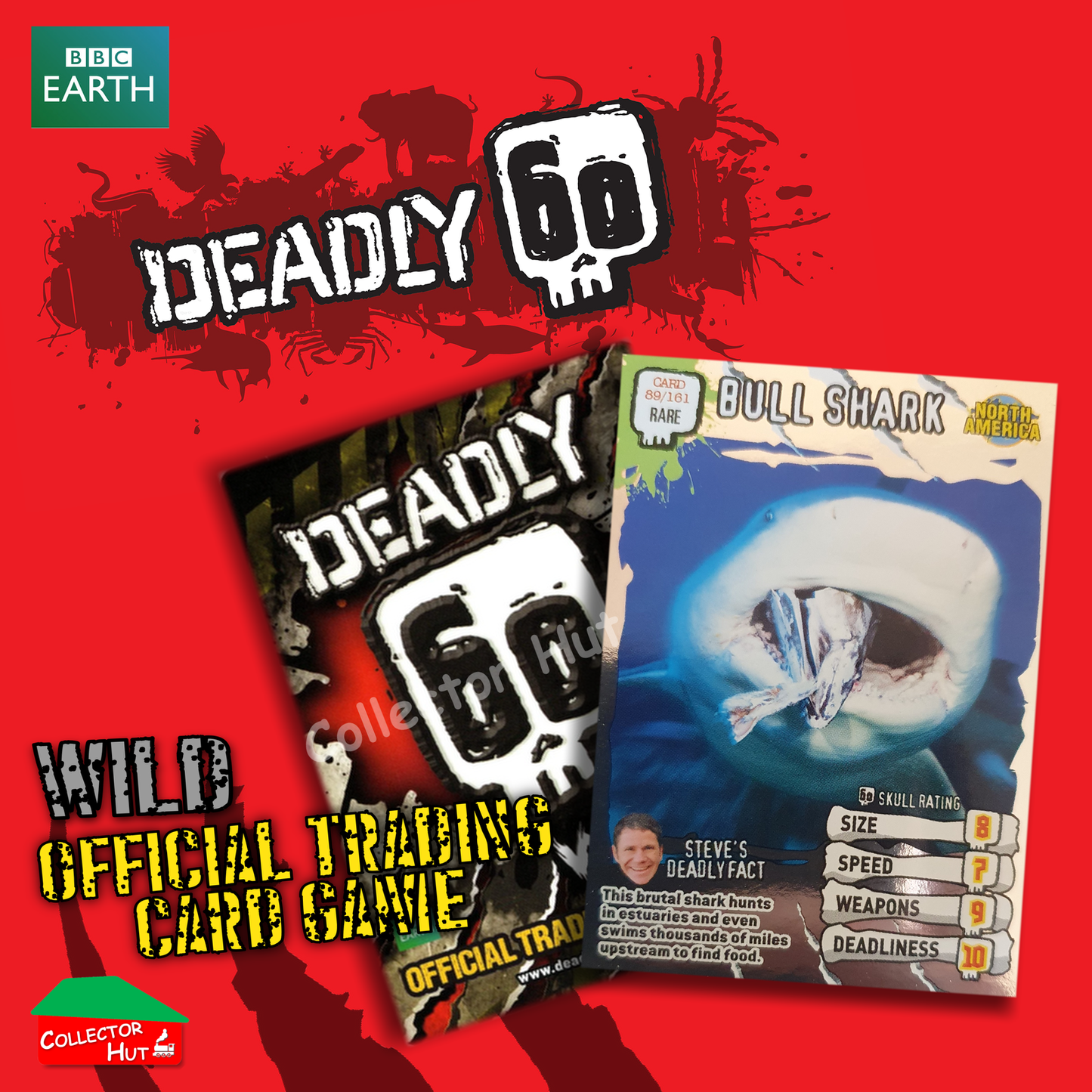 CBBC Deadly 60 Season 1, 2 & Wild FOIL RARE LIMITED Trading Cards
