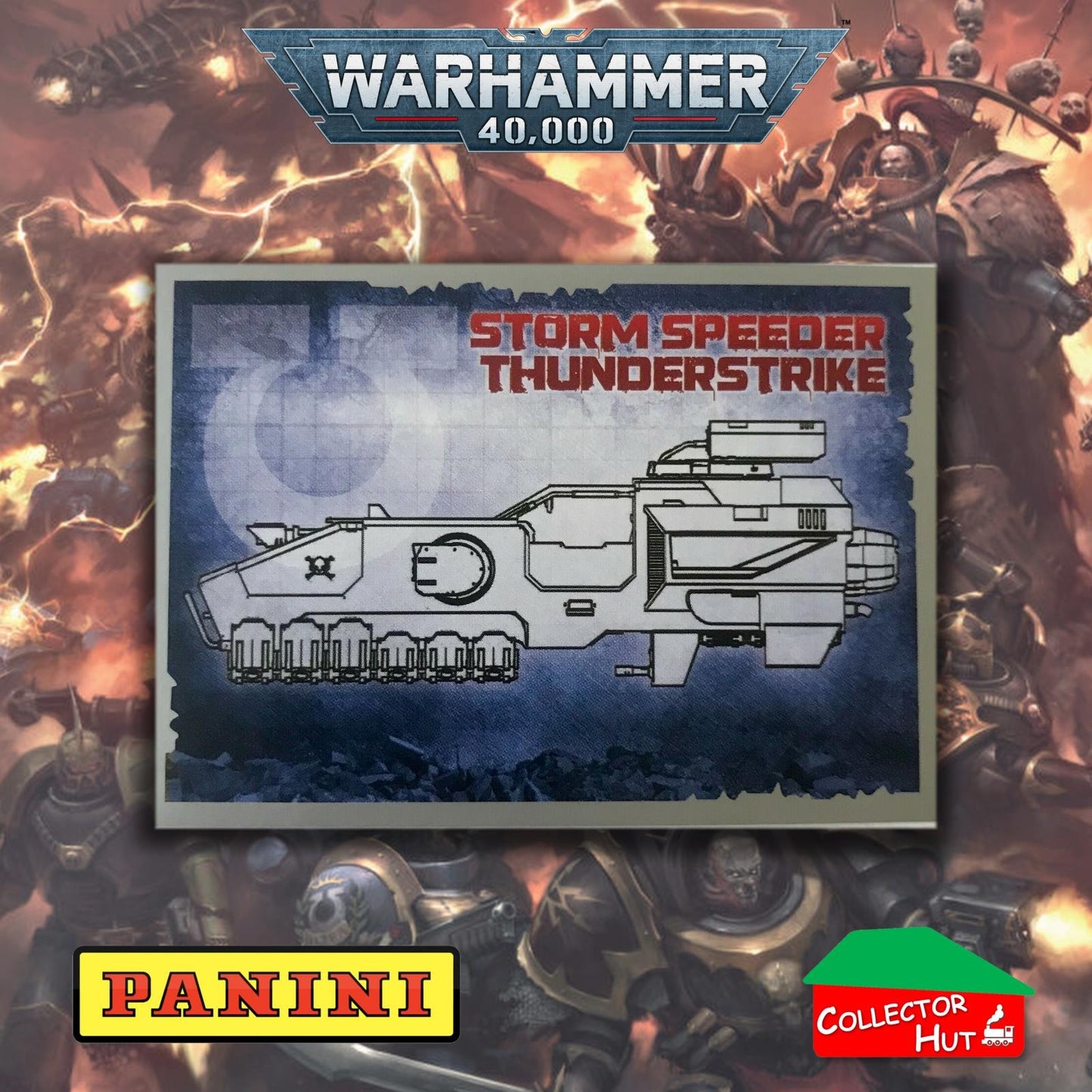 PANINI Warhammer 40,000 Warriors of the Emperor Stickers You Choose